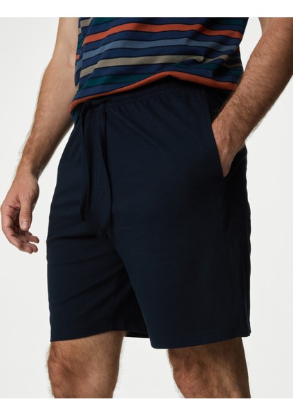 Saf Pamuklu Kısa Kollu Pijama Takımı modelleri