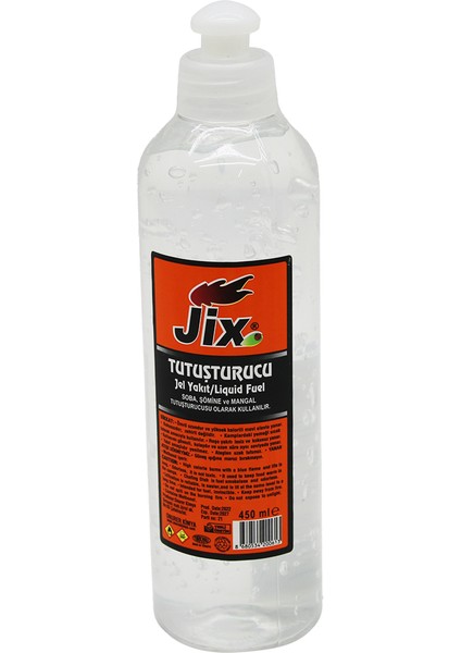 Jix Tutuşturucu 450ML Jel Reşo Yakıtı (5250)