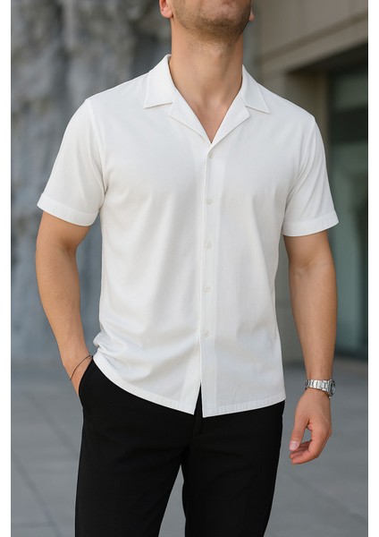 Iki Iplik Kumaş Gömlek - Beyaz fiyatları