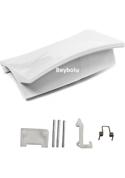 Bosch Uyumlu WFD1290TR Mandal ve Kilit Dili Tutamak Wfd 1290 Çamaşır Makinesi Kapak Mandalı