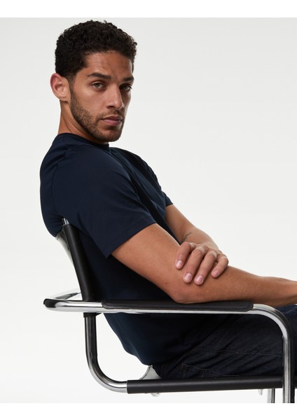 Pure Supima® Slim Fit Premium Pamuklu T‑Shirt fiyatları