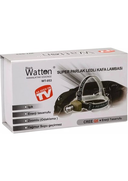 Süper Zoomlu Kafa Lambası WT-053 modelleri