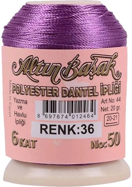 Oya ve Dantel Ipi 20 gr - Royaleks - No: 036