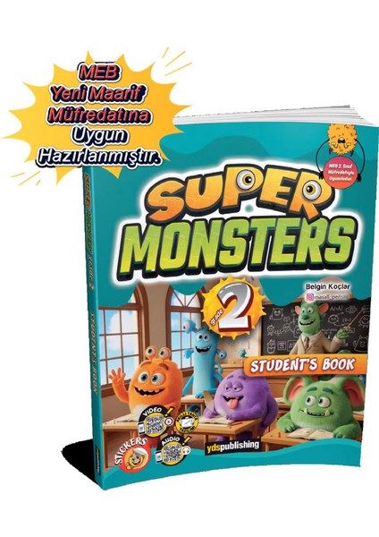 Yds Super Monsters 2 Student’s Book 2025-2026 Yeni