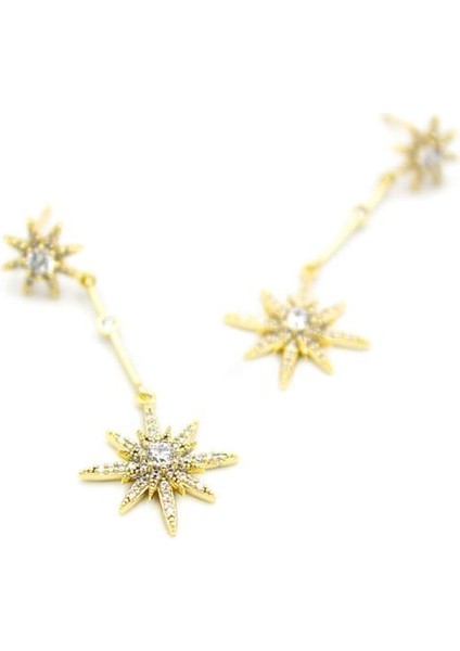 Kutup Yıldızı Küpe - 14K Altın fiyatları