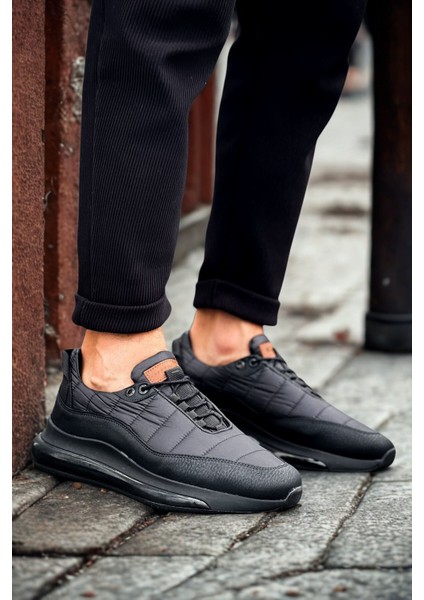 Erkek Runner Ayakkabı Siyah MN179