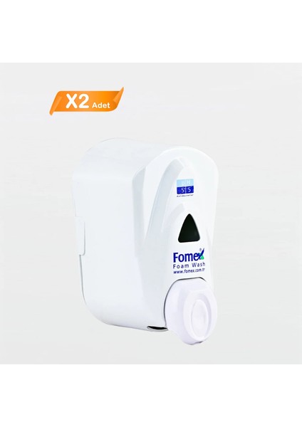 F205 Köpük Sabun Aparatı Beyaz 500 ml 2 Adet fiyatları
