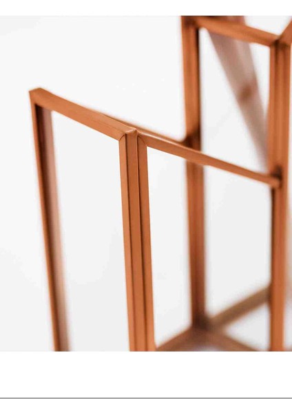 Bakır Cam Organizer – Kalemlik / Makyaj Fırçalık / Masaüstü Düzenleyici | Şıklığı Masanıza Taşıyın modelleri