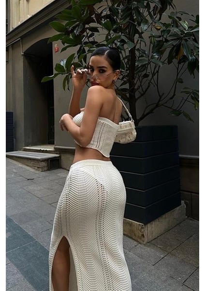 Mischa Cut Out Ajurlu Takım 9839