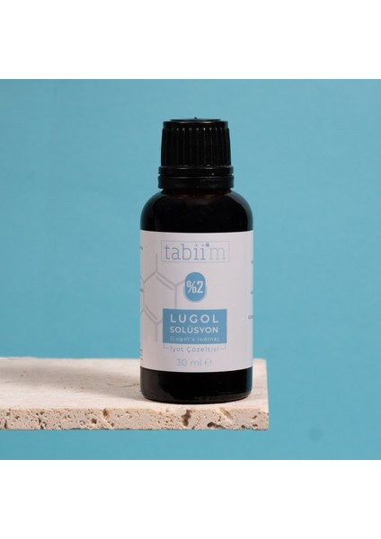 Tabii'm %2 Lugol Solüsyonu - Iyot 30 ml modelleri