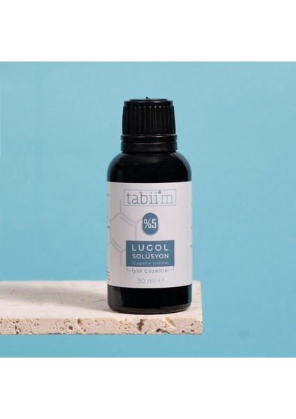 Tabii'm %5 Lugol Solüsyonu - Iyot 30 ML modelleri