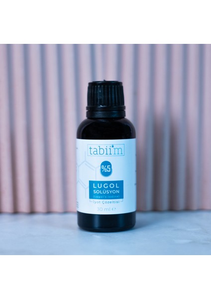 Tabii'm %5 Lugol Solüsyonu - Iyot 30 ML fırsatları
