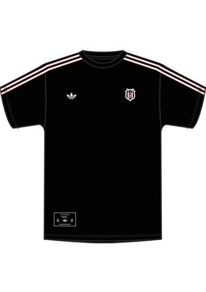 Erkek Siyah T-Shirt Bjk Icon Tee JM4910