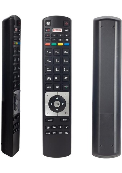 RM-L1526 Vestel 55R6520F - Sharp RC5112 NETFLIX-YOUTUBE Tuşlu Lcd-Led Tv Kumandası