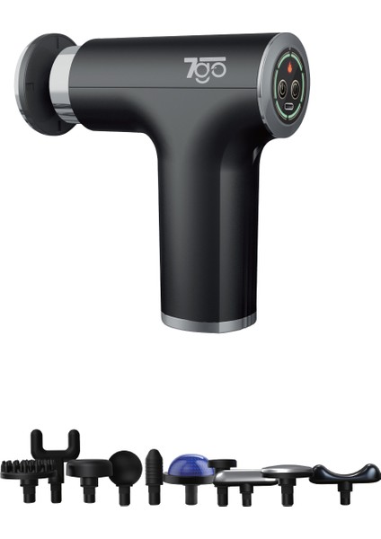 7gmg2 Sıcak & Soğuk Başlıklı Masaj Tabancası – 10 Başlık, 6 Kademeli, 1800MAH Lityum-Iyon Pil fiyatları