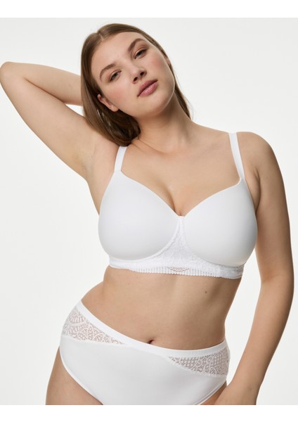 Body Soft Dantel Detaylı Balensiz Sütyen