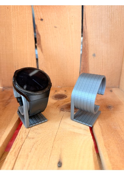 2'li Minimal Tasarımlı Kol Saati Standı – Dayanıklı ve Dekoratif Saat Sergileme Aparatı