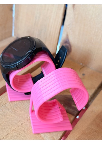 2'li Minimal Tasarımlı Kol Saati Standı – Dayanıklı ve Dekoratif Saat Sergileme Aparatı modelleri