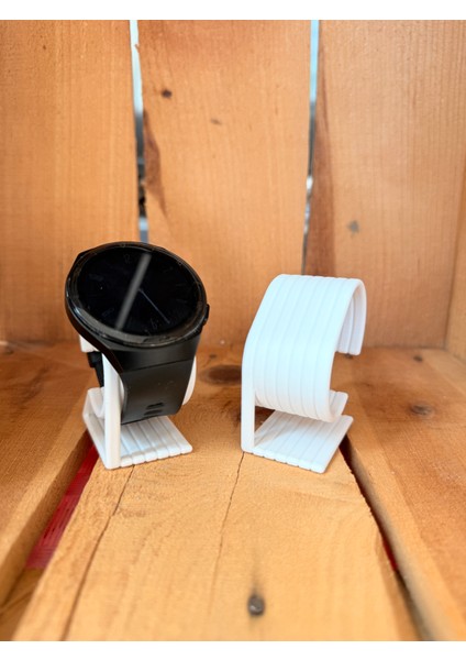 2'li Minimal Tasarımlı Kol Saati Standı – Dayanıklı ve Dekoratif Saat Sergileme Aparatı