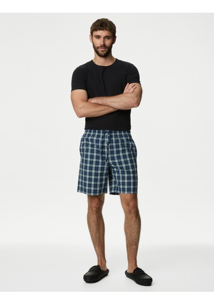 Saf Pamuklu 2'li Regular Fit Pijama Altı modelleri