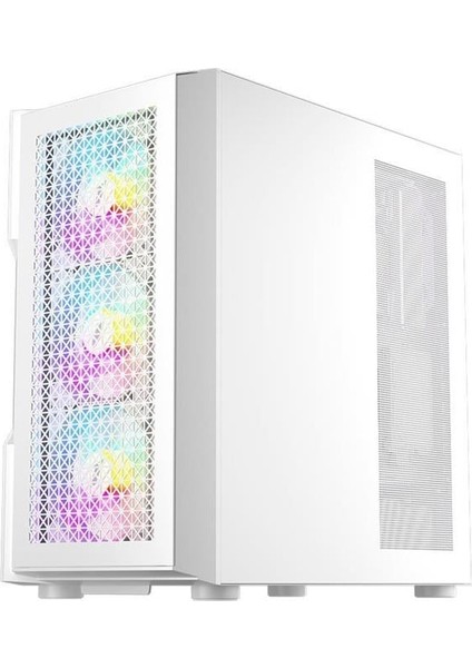 Trılobıte T7 Beyaz 650W 80+ Argb 4X12CM Fan Temperli Cam Mesh USB 3.0 Atx Kasa fiyatları