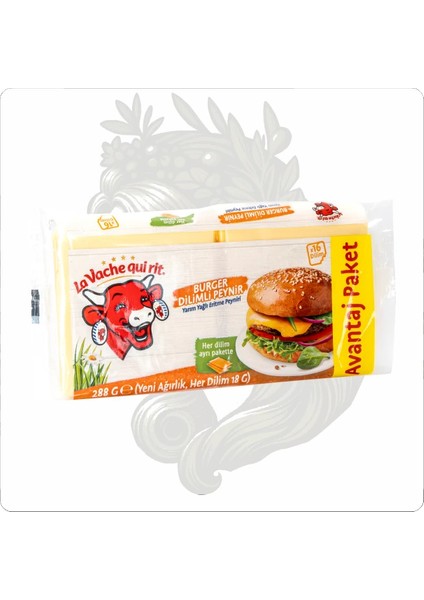 180 gr Burger Chedarlı