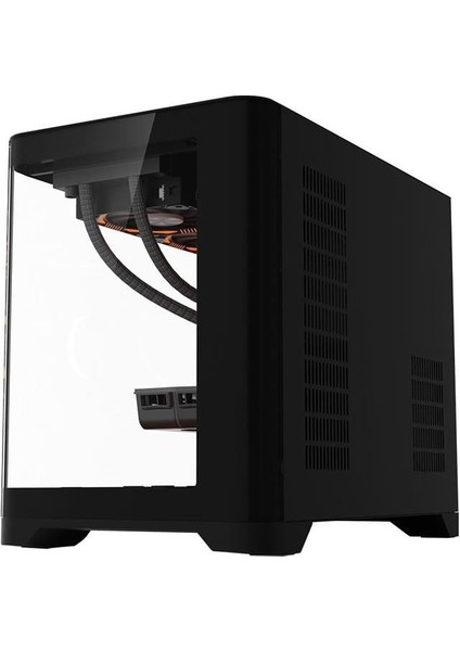 Uvıew Uv6 Siyah 750W 80+ Sılver Atx 3.1 Argb 3X12CM Fan Panoramik Temperli Cam USB 3.0 M- modelleri