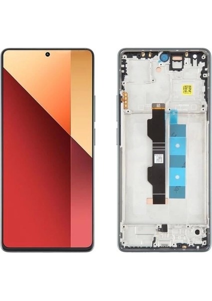 Xiaomi Uyumlu Redmi Note 13 Pro 4g LCD Ekran Dokunmatik Siyah Çıtalı OLED