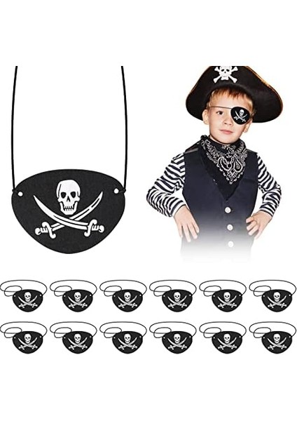 Vinleks Deri Korsan Göz Bandı Göz Maskesi Lastikli (5250) fırsatları