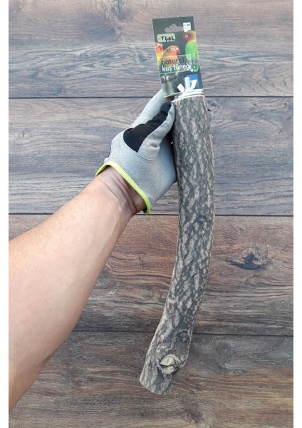 Venty Doğal Papağan Tüneği 39 cm - Çapı 48 mm | Macaw, Kakadu, Jako, Amazon, Eklektus, Kayık, Alexander - T402 fiyatları