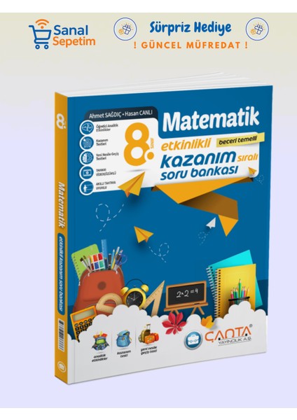 8. Sınıf Matematik Etkinlikli Soru Bankaları Set