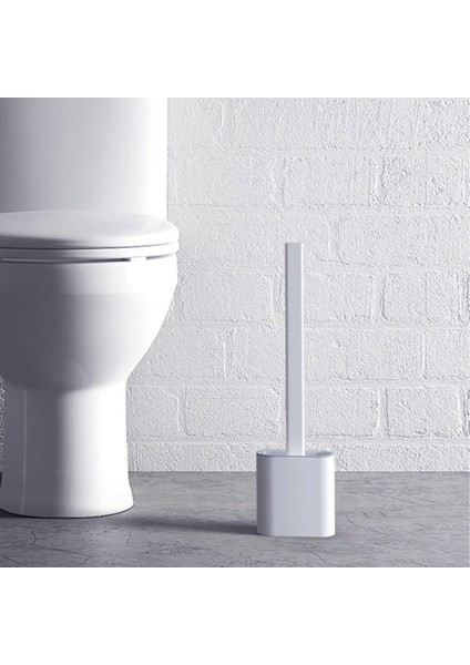 Duvara Monte Edilebilir Kapaklı Askılı Klozet Yumuşak Silikon Başlıklı Tuvalet Fırçası Seti (5250) modelleri