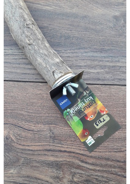 Venty Doğal Papağan Tüneği 31.5 cm - Ø Çapı 42 mm | Macaw, Kakadu, Jako, Amazon, Eklektus, Kayık, Alexander - T213 fiyatları