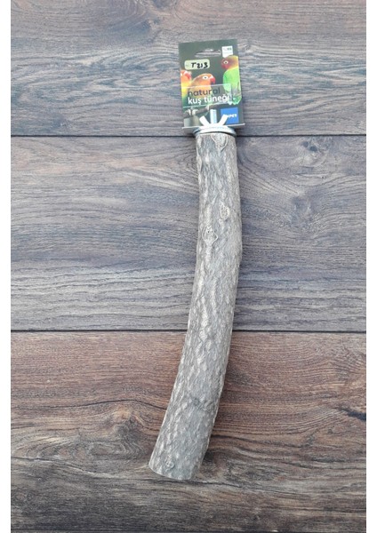 Venty Doğal Papağan Tüneği 31.5 cm - Ø Çapı 42 mm | Macaw, Kakadu, Jako, Amazon, Eklektus, Kayık, Alexander - T213