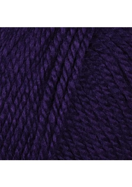 1 Adet Dora El Örgü Ipi Yünü 100 gr 060 Koyu Mor fiyatları
