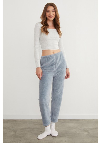 Beli Lastikli Pelüş Pijama Altı fırsatları