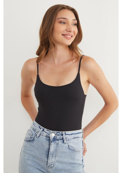 Basic Ip Askılı Çıtçıtlı Body