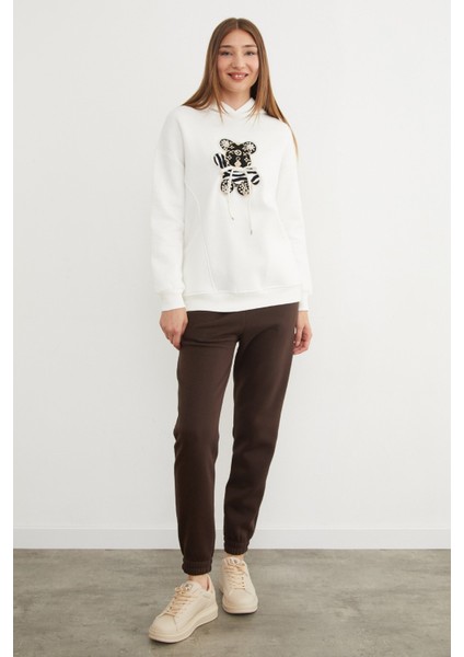 3 Iplik Bağlamalı Cepli Jogger Eşofman Altı modelleri