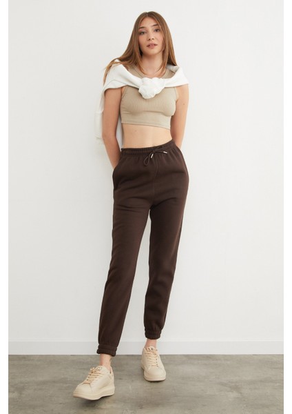 3 Iplik Bağlamalı Cepli Jogger Eşofman Altı fırsatları