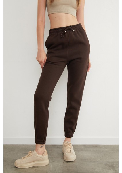 3 Iplik Bağlamalı Cepli Jogger Eşofman Altı