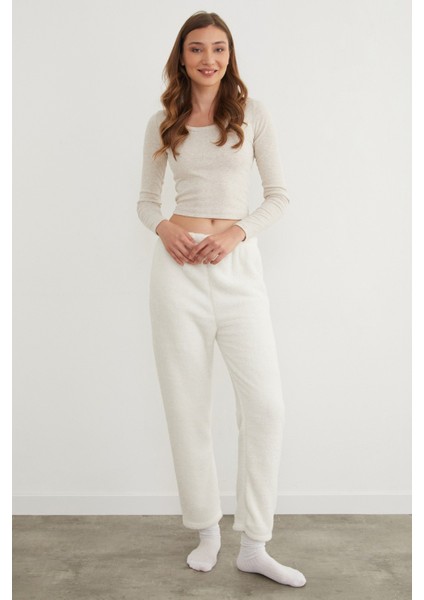 Beli Lastikli Pelüş Pijama Altı fırsatları