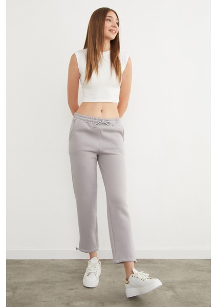 3 Iplik Beli Lastikli Paçası Stoperli Jogger Eşofman Altı fırsatları