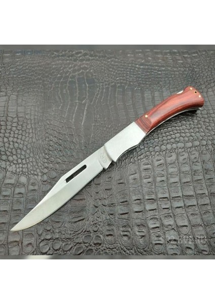 Kişiye Özel Isimli Columbia 003B-21 cm Takım Baskılı Columbia Gül Orta Çakı modelleri