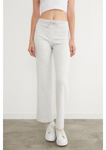 3 Iplik Beli Bağlamalı Palazzo Eşofman Altı modelleri