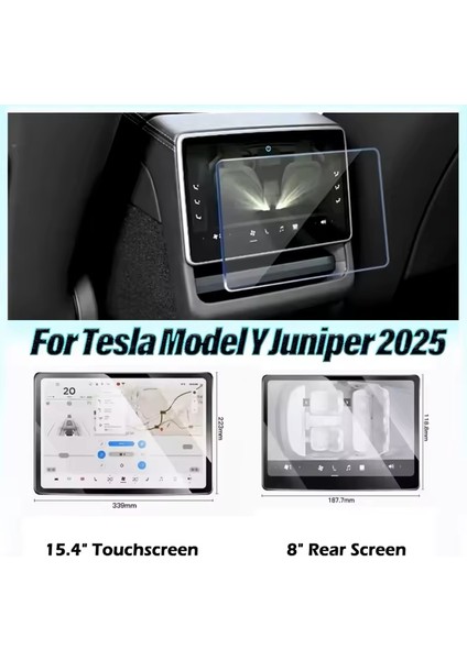 Tesla Model Y Juniper Zore Ön-Arka Araç Multimedya Nano Cam Ekran Koruyucu fırsatları