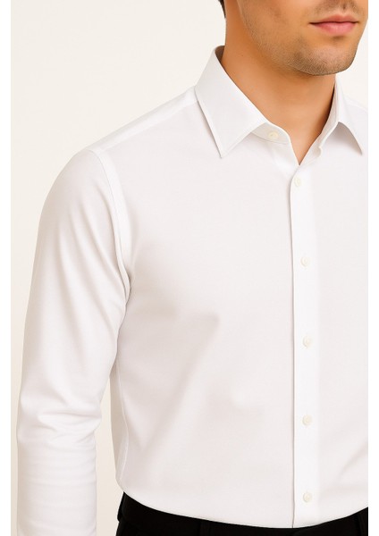 Erkek Saten Slimfit Uzun Kol Gömlek indirimleri