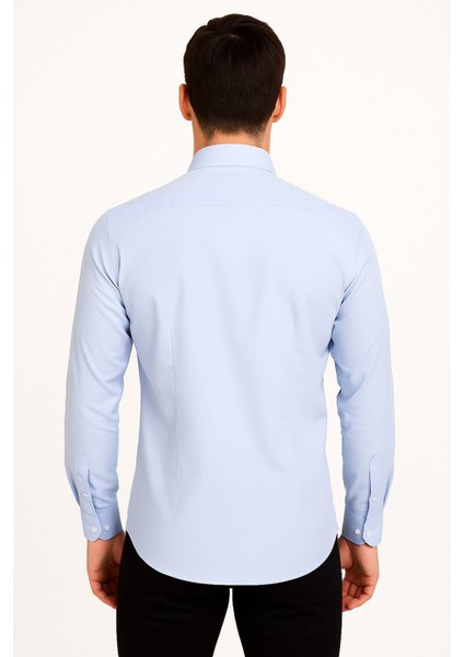 Erkek Saten Slimfit Uzun Kol Gömlek fiyatları