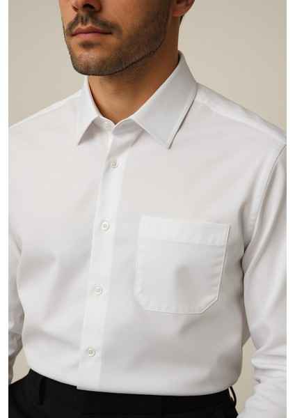 Erkek Uzun Kol Klasik Dakron Gömlek indirimleri
