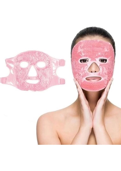Jel Buz Paketi Soğutma Yüz Maskesi Baş Ağrısı Yastık Rahatlatıcı Kozmetik Maske