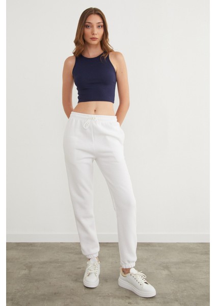 3 Iplik Beli Bağlamalı Jogger Eşofman Altı fırsatları